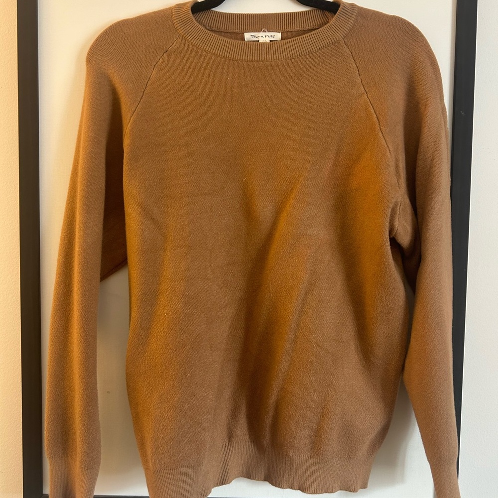 Piper and Scoot Brown Sweater!